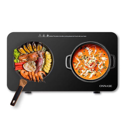 1800W Double Induction Cooktop Burner